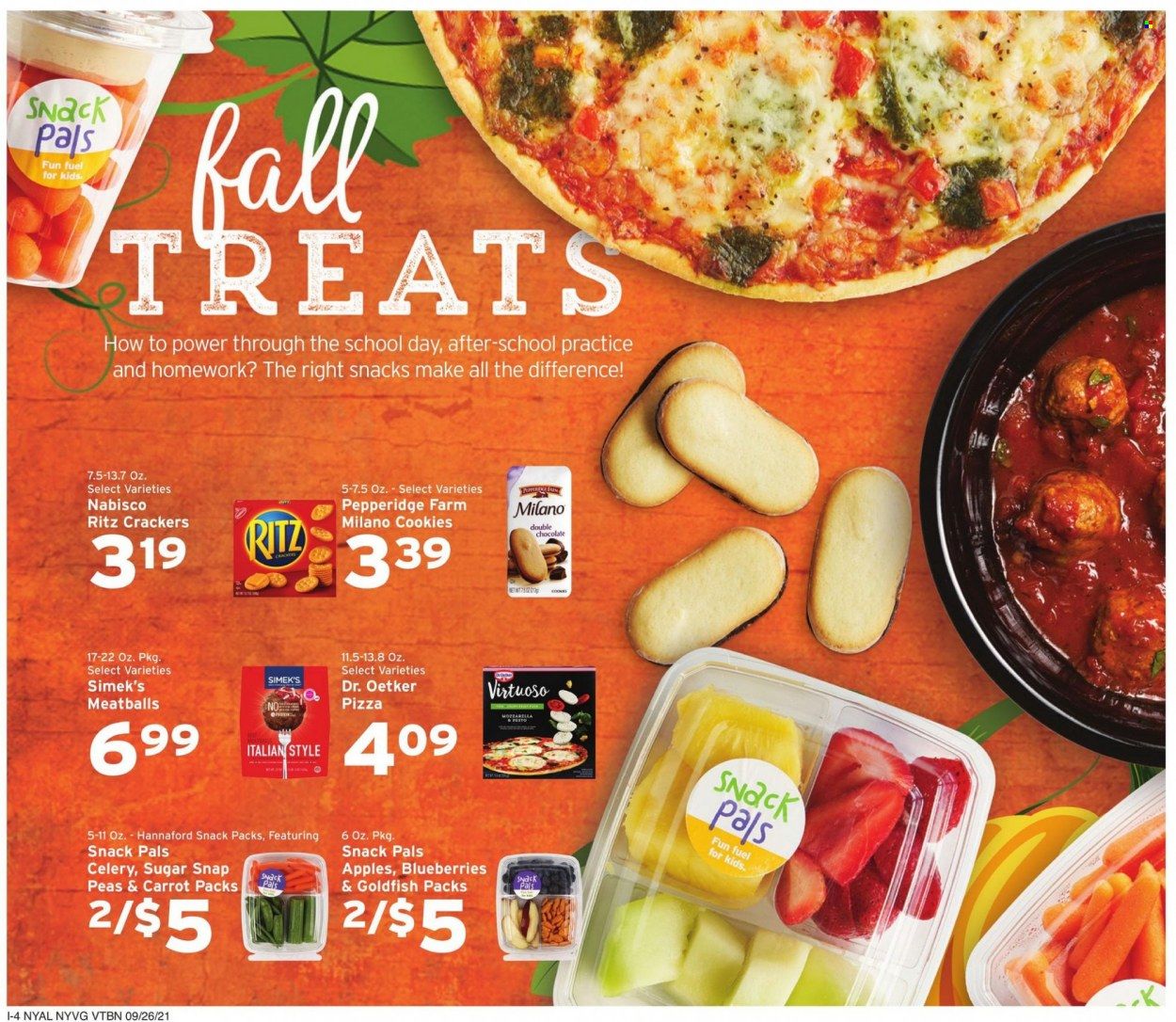 Hannaford (NY) Weekly Ad Flyer October 1 to October 8