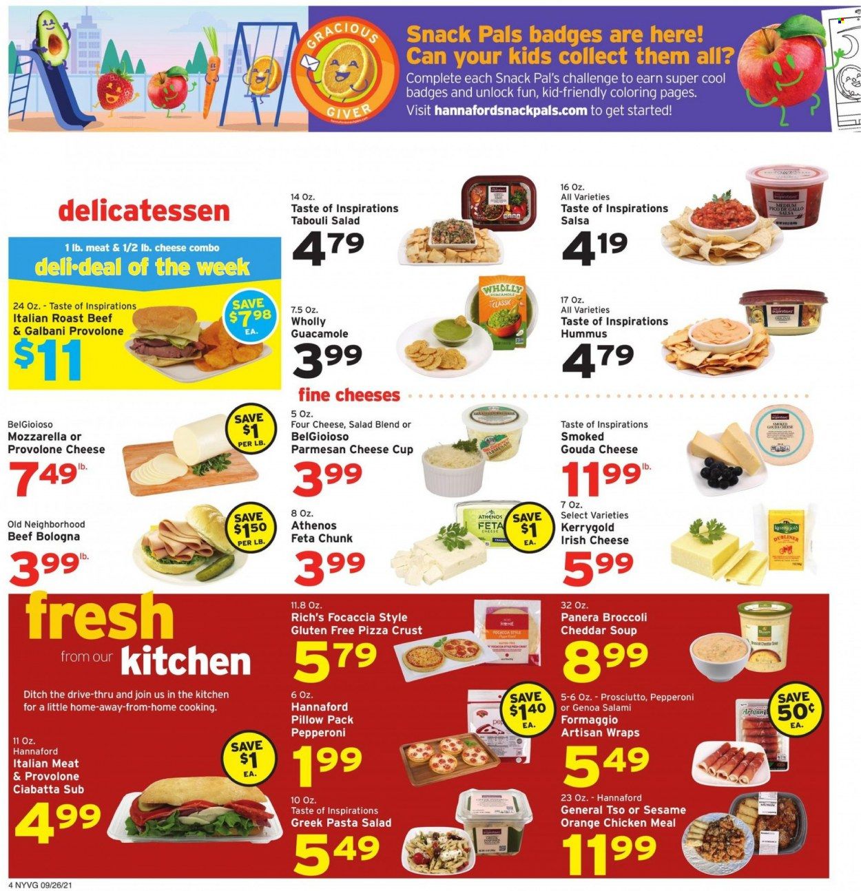 Hannaford (NY) Weekly Ad Flyer October 1 to October 8