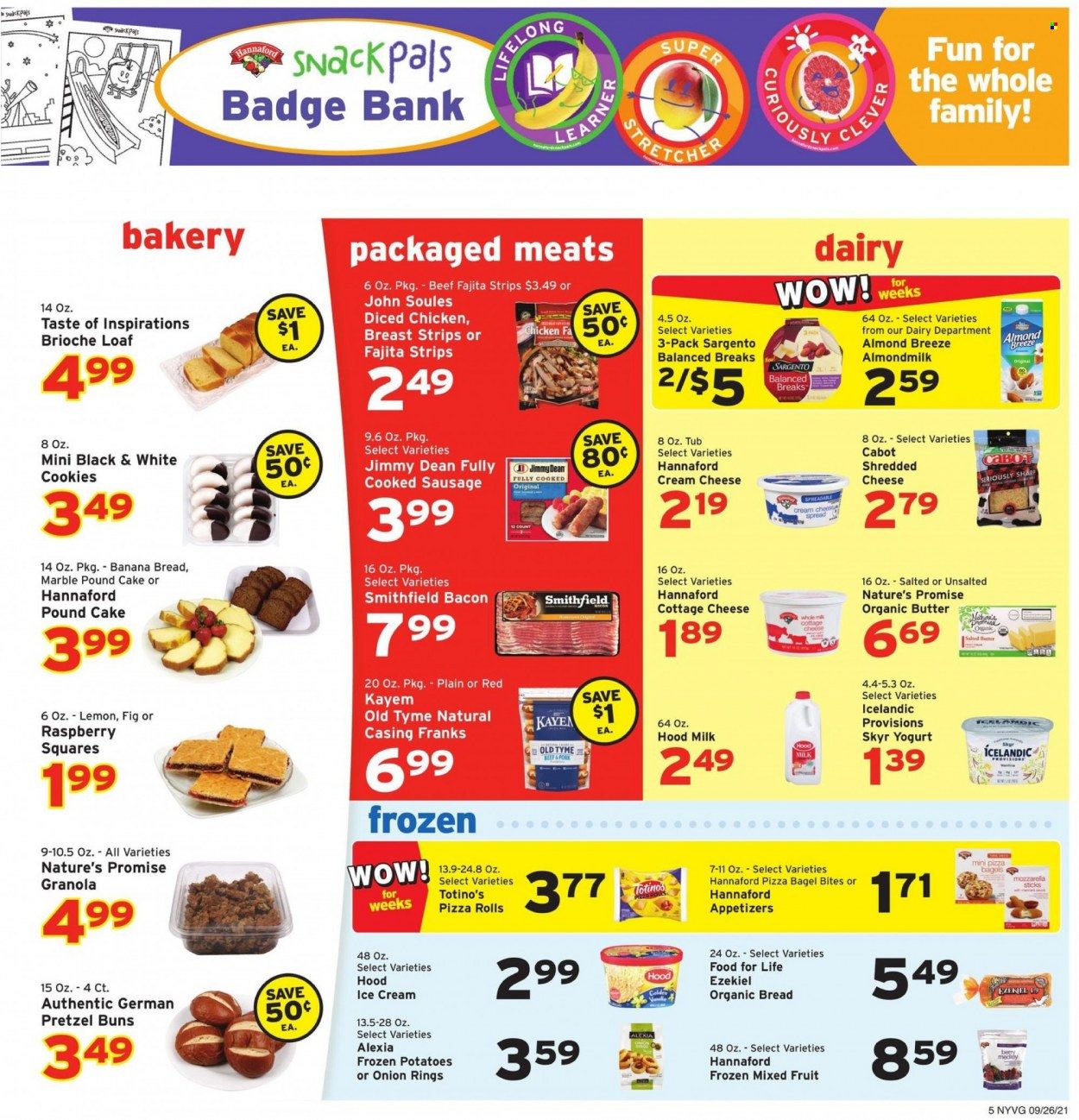 Hannaford (NY) Weekly Ad Flyer October 1 to October 8