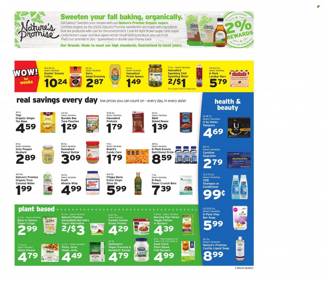 Hannaford (MA) Weekly Ad Flyer October 1 to October 8