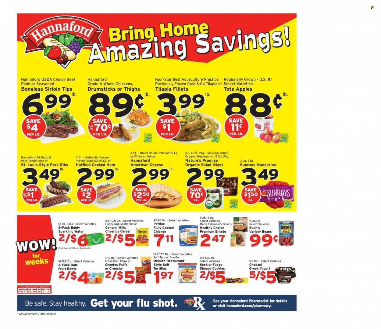 Hannaford (NH) Weekly Ad Flyer October 1 to October 8