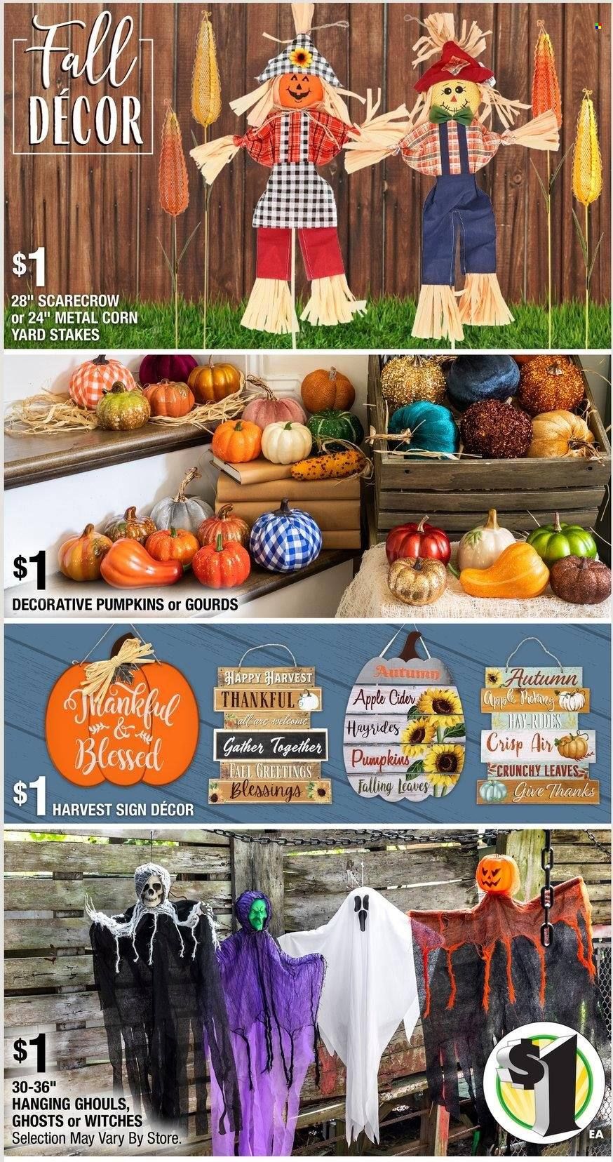 Dollar Tree Weekly Ad Flyer October 1 to October 8