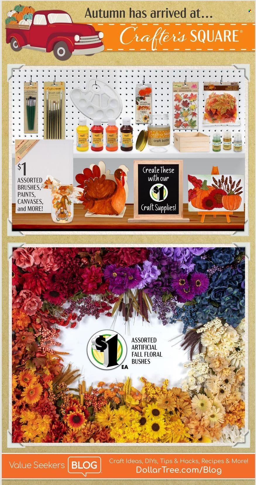 Dollar Tree Weekly Ad Flyer October 1 to October 8