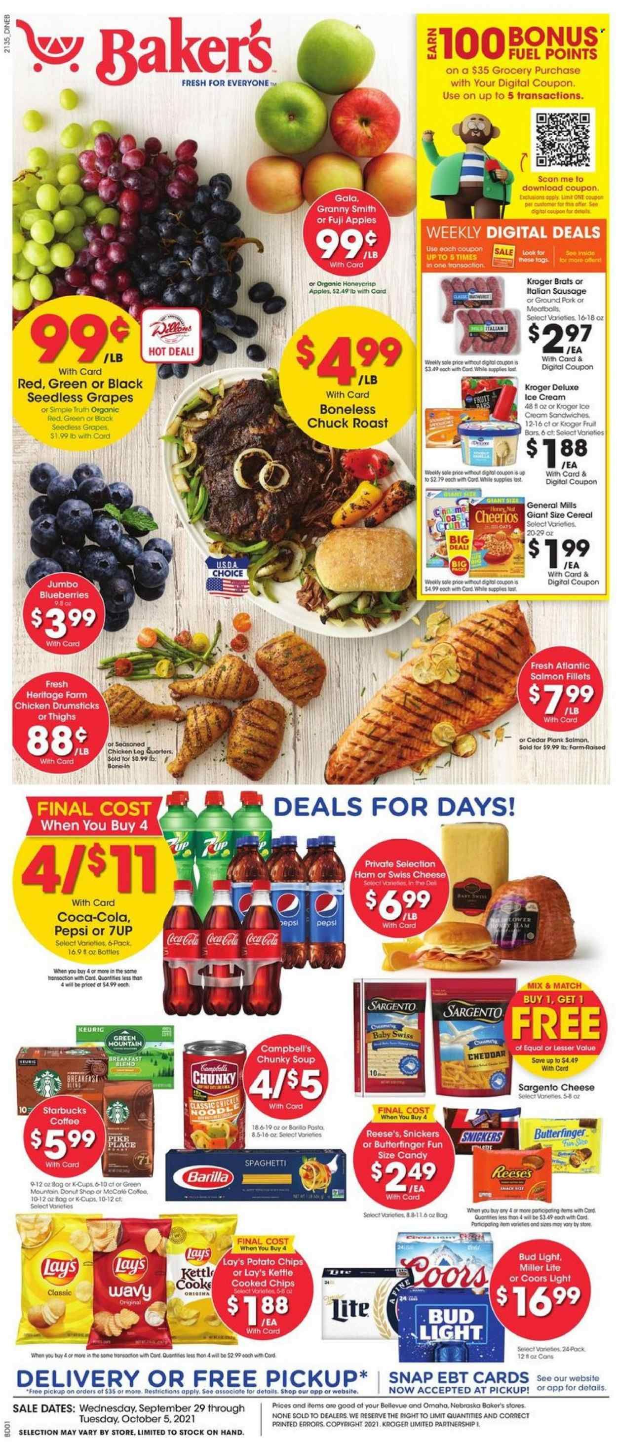 Baker's (NE) Weekly Ad Flyer October 1 to October 8