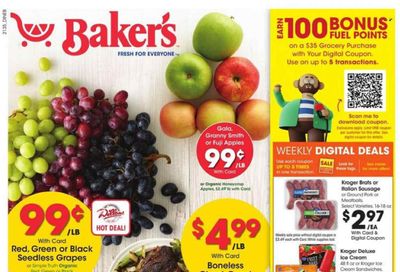 Baker's (NE) Weekly Ad Flyer October 1 to October 8