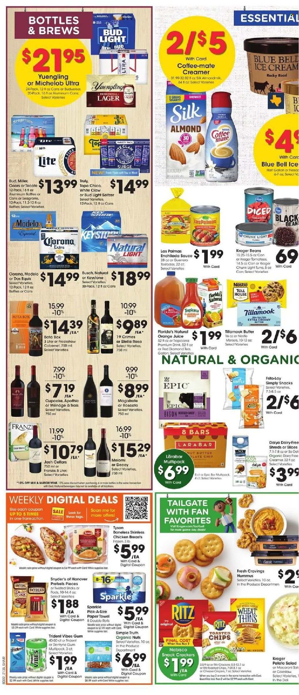 Kroger (GA, IL, LA, MI, OK, SC, TN, TX, VA) Weekly Ad Flyer October 1 to October 8