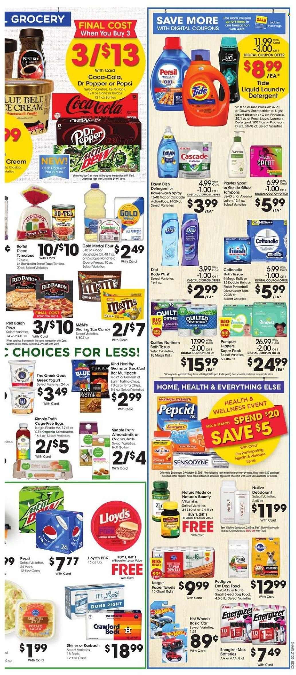 Kroger (GA, IL, LA, MI, OK, SC, TN, TX, VA) Weekly Ad Flyer October 1 to October 8