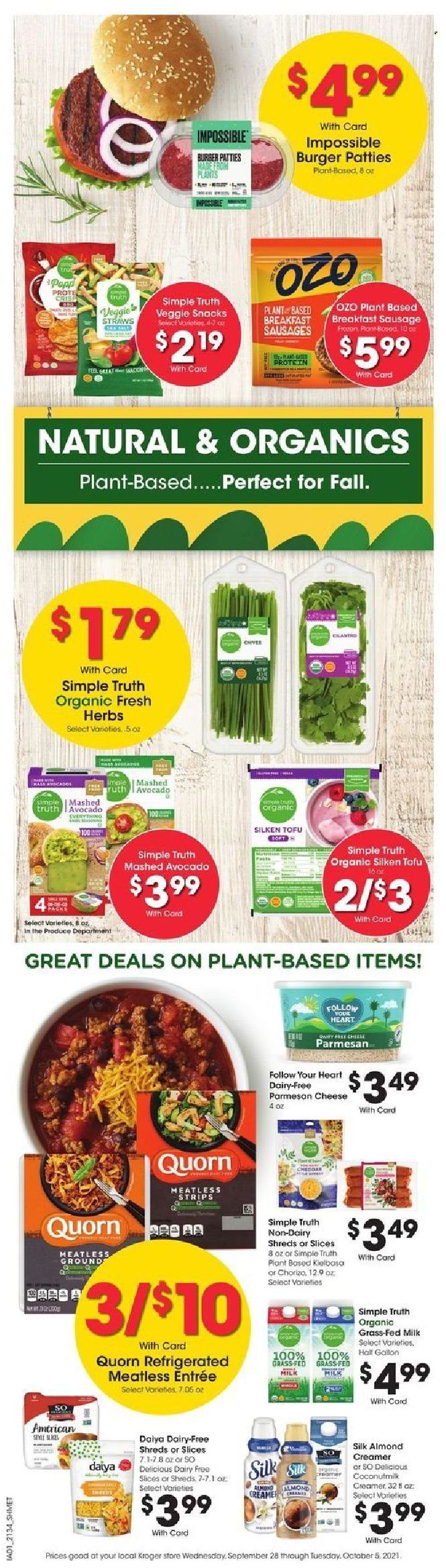 Kroger (GA, IL, LA, MI, OK, SC, TN, TX, VA) Weekly Ad Flyer October 1 to October 8