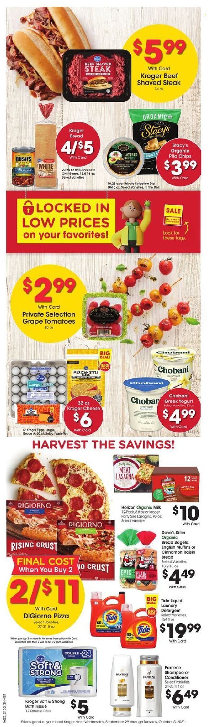 Kroger (GA, IL, LA, MI, OK, SC, TN, TX, VA) Weekly Ad Flyer October 1 to October 8