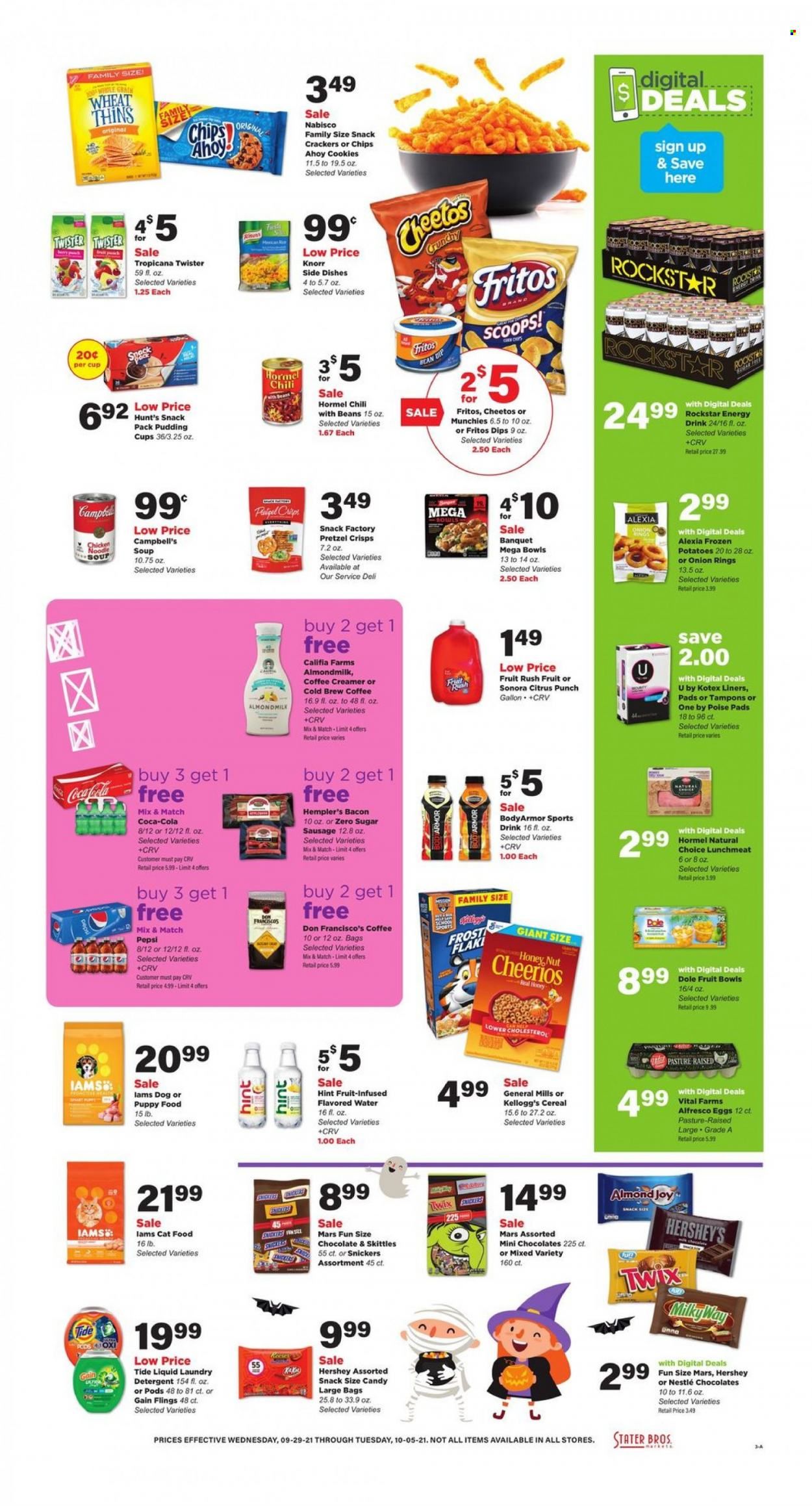 Stater Bros. (CA) Weekly Ad Flyer October 1 to October 8