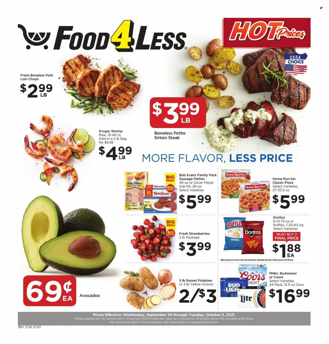 Food 4 Less (IN) Weekly Ad Flyer October 1 to October 8