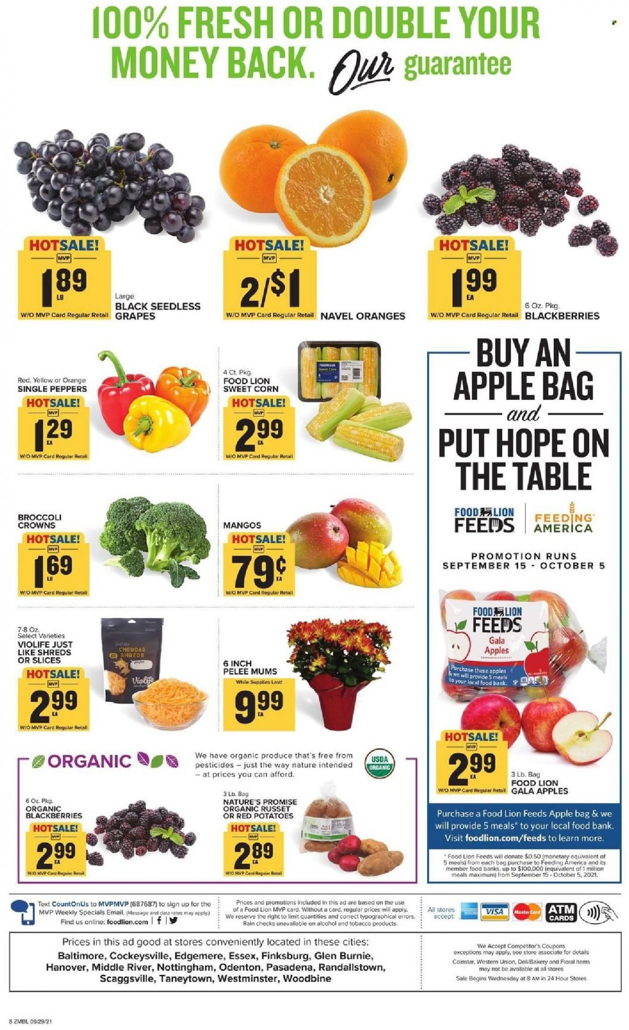 Food Lion (MD) Weekly Ad Flyer October 1 to October 8