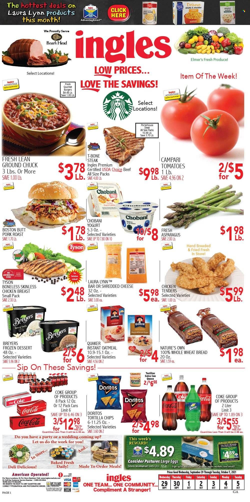 Ingles (GA, NC, SC, TN) Weekly Ad Flyer October 1 to October 8