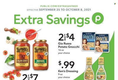 Publix (AL, FL, GA, NC, SC, TN) Weekly Ad Flyer October 1 to October 8