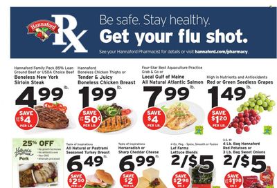 Hannaford (MA) Weekly Ad Flyer October 1 to October 8