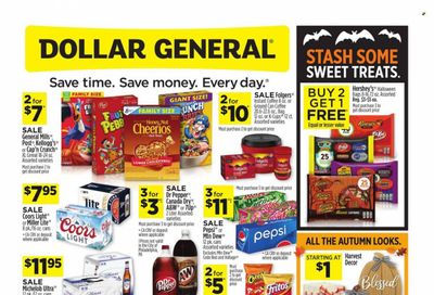 Dollar General (TN) Weekly Ad Flyer October 1 to October 8