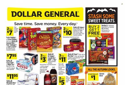 Dollar General (TX) Weekly Ad Flyer October 2 to October 9