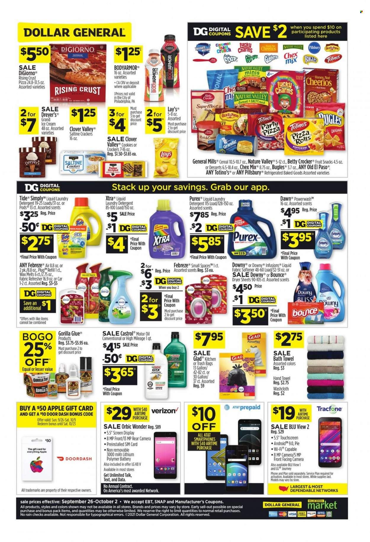 Dollar General (AZ, CO, NM, UT) Weekly Ad Flyer October 2 to October 9