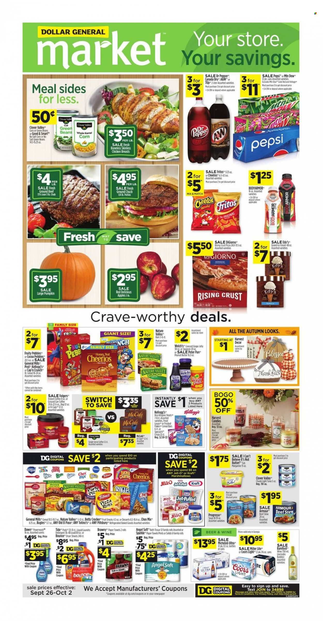 Dollar General (GA) Weekly Ad Flyer October 2 to October 9