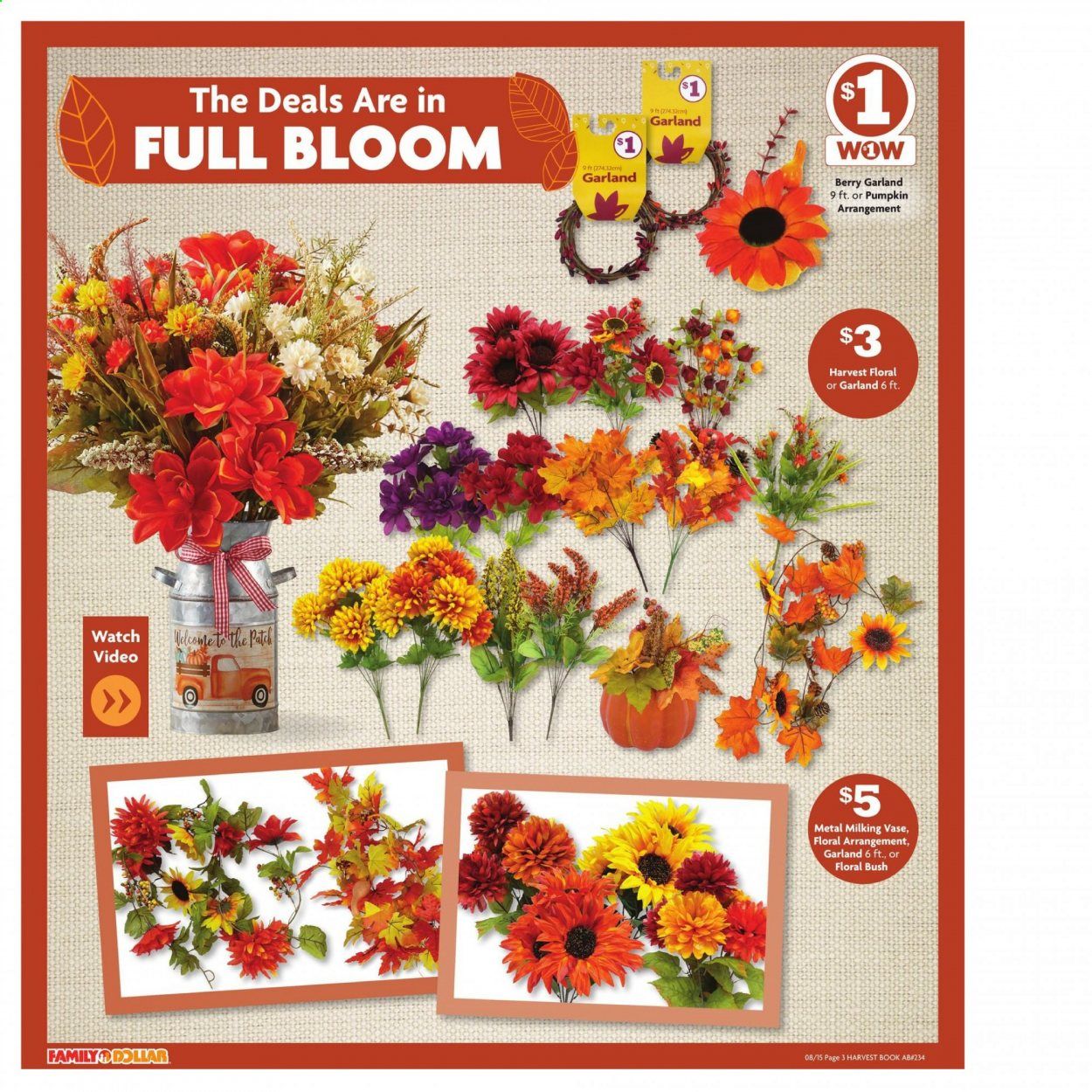 Family Dollar Weekly Ad Flyer October 2 to October 9