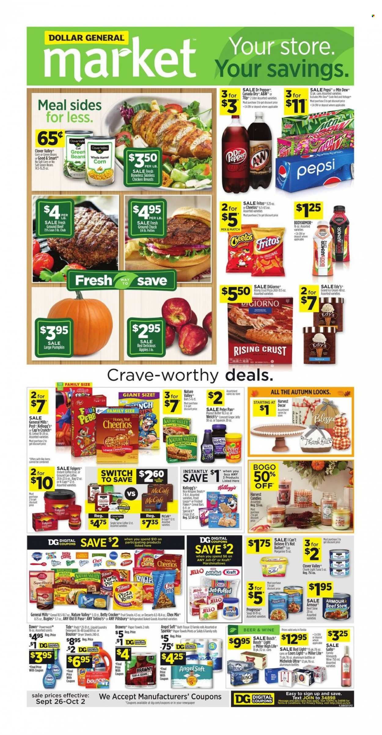 Dollar General (FL) Weekly Ad Flyer October 2 to October 9