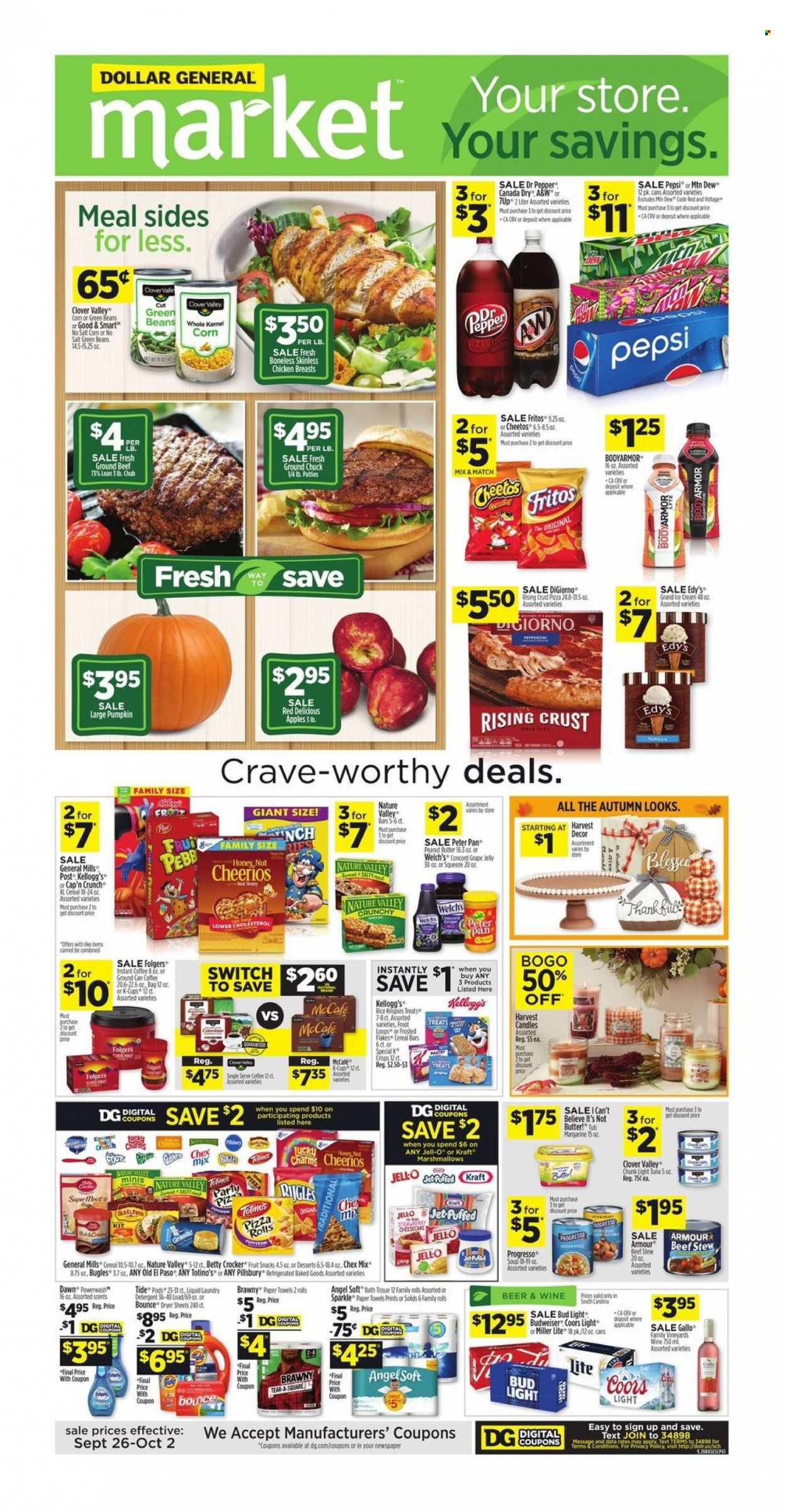 Dollar General (SC) Weekly Ad Flyer October 2 to October 9