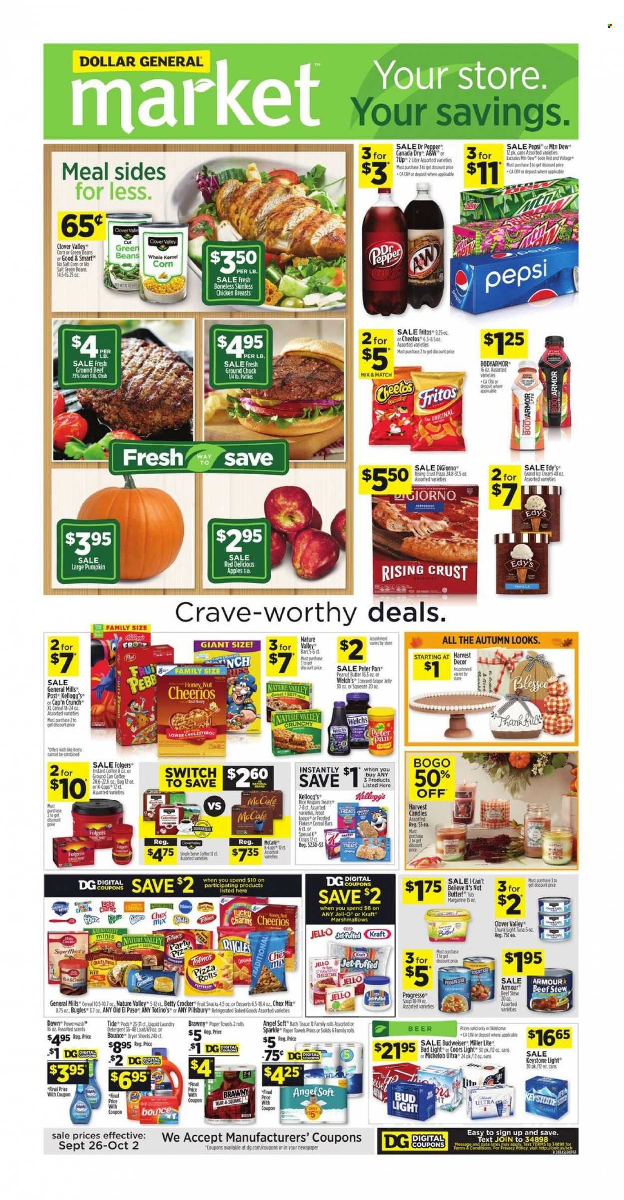 Dollar General (OK) Weekly Ad Flyer October 2 to October 9