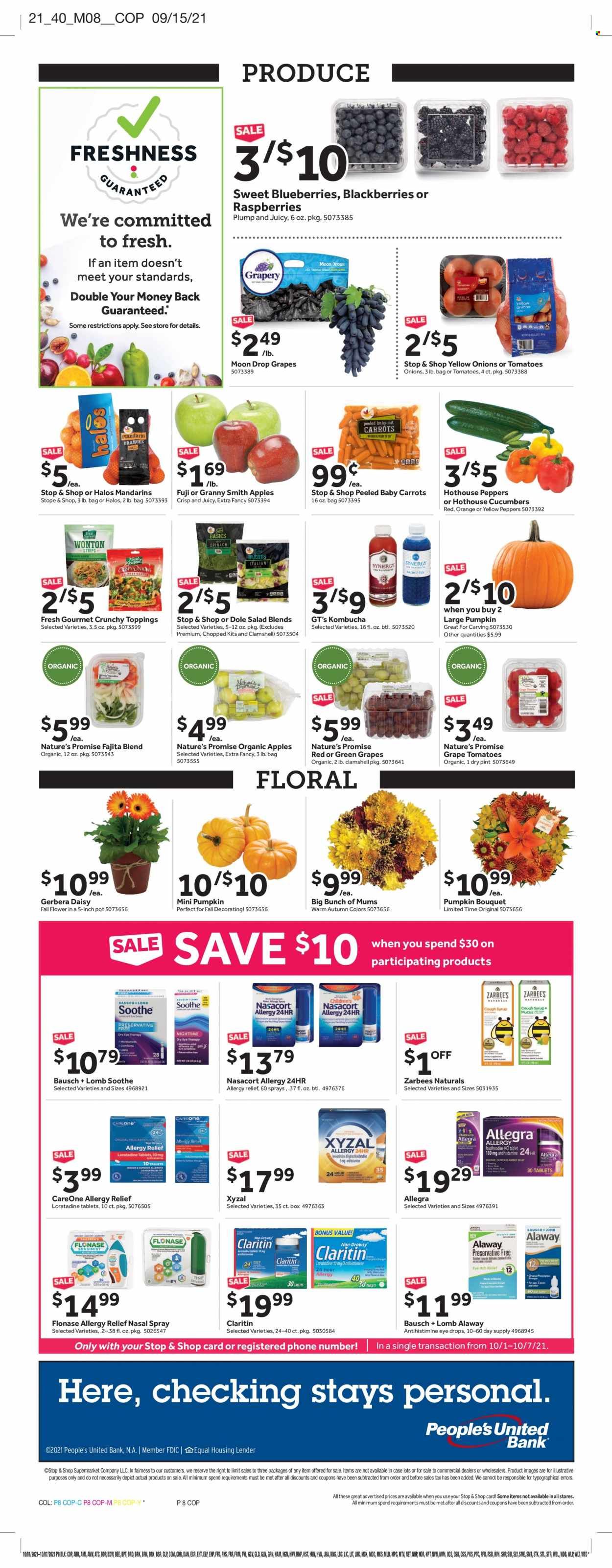 Stop & Shop (NY) Weekly Ad Flyer October 2 to October 9