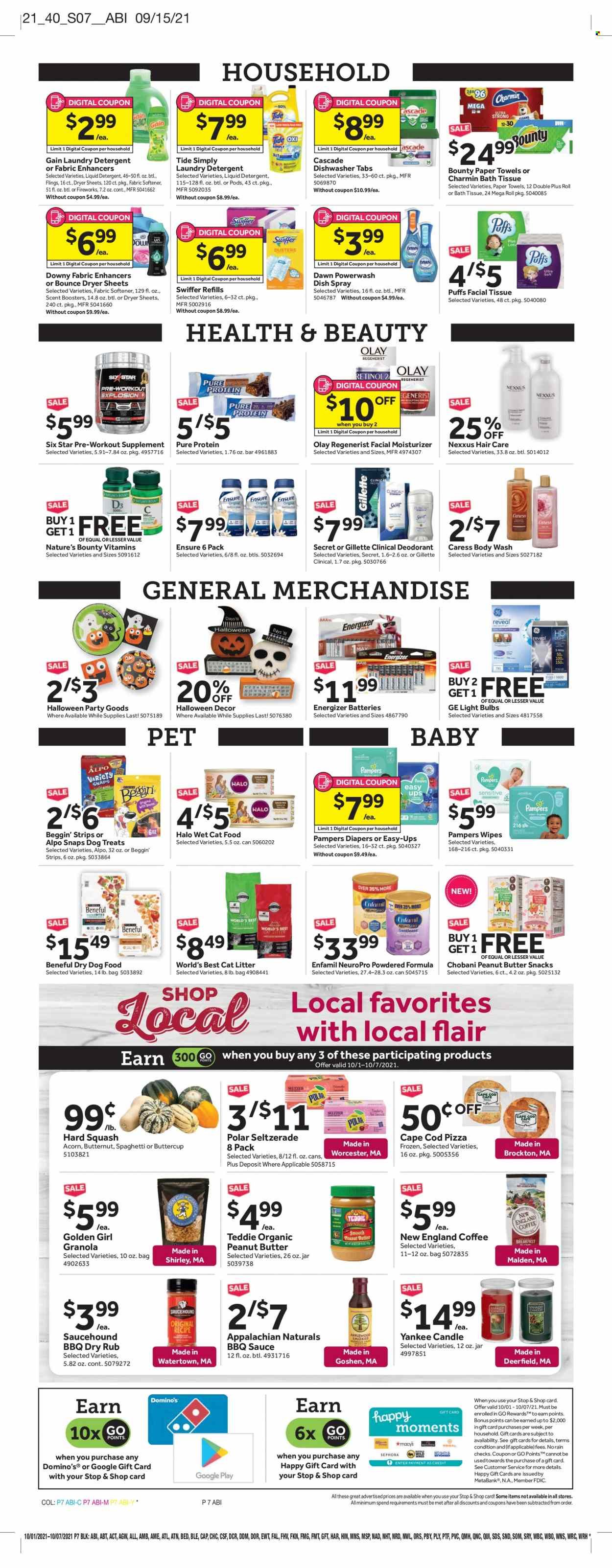 Stop & Shop (MA) Weekly Ad Flyer October 2 to October 9