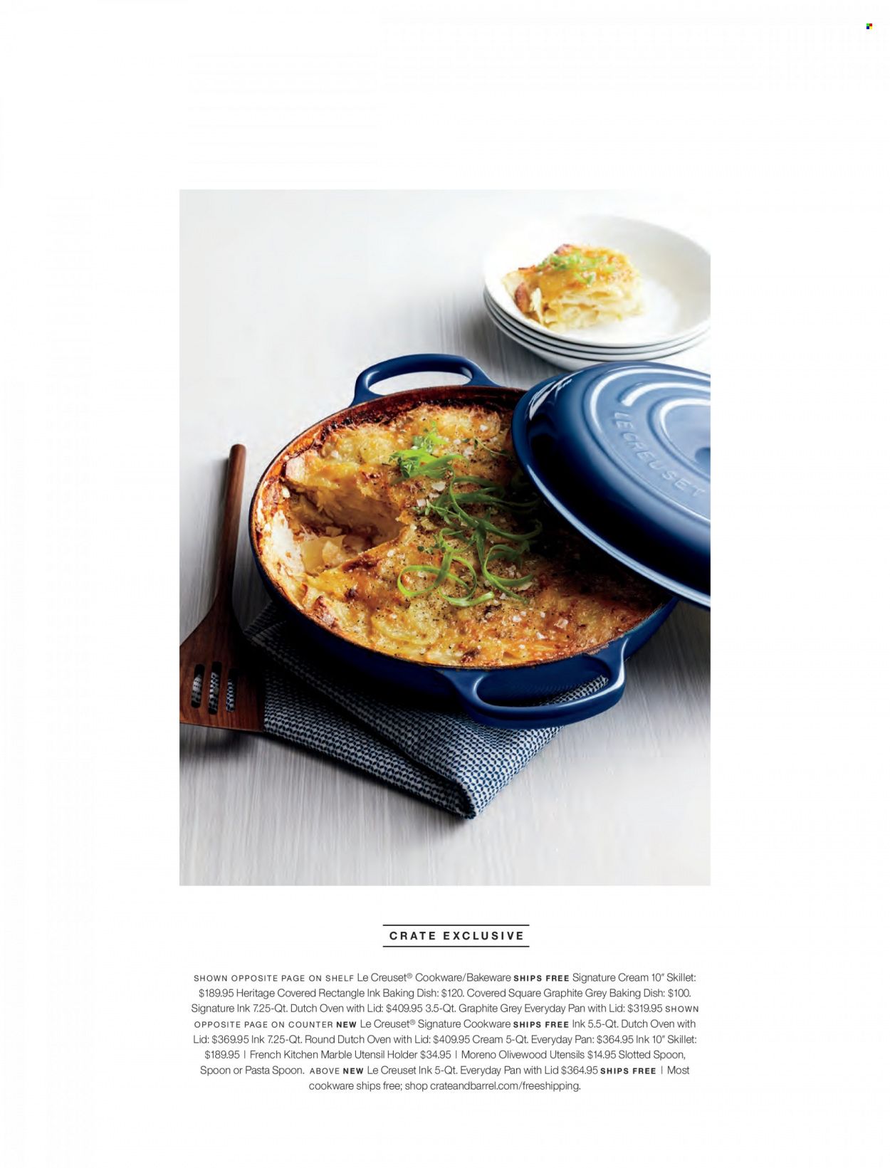 Crate & Barrel Weekly Ad Flyer October 3 to October 10