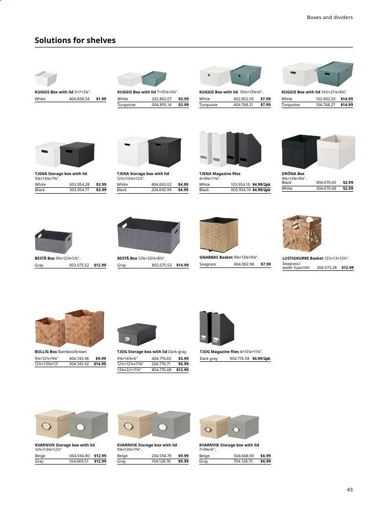 IKEA Besta storage Promotions & Flyer Specials January 2023