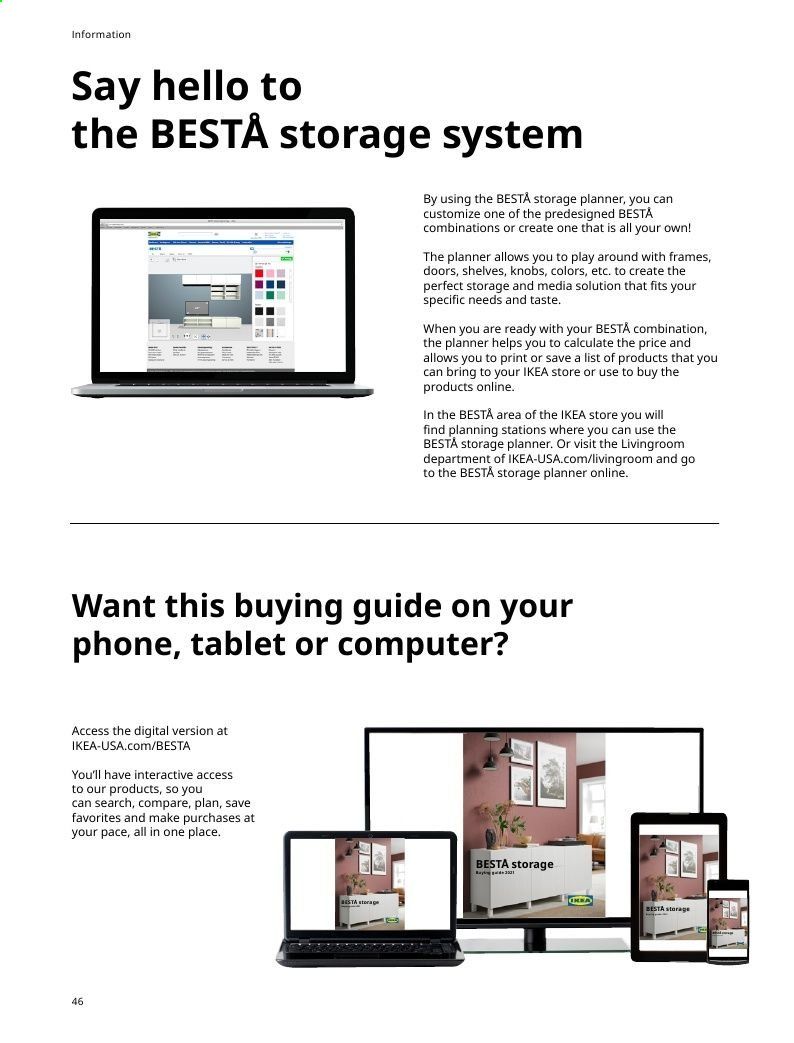 IKEA Besta storage Promotions & Flyer Specials January 2023