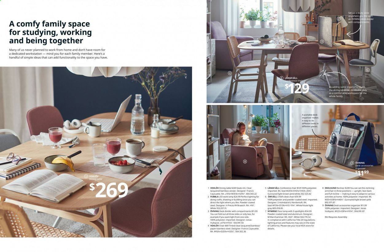 IKEA 2022 Working from home Promotions & Flyer Specials November 2022