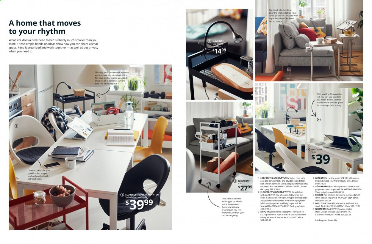 IKEA 2022 Working from home Promotions & Flyer Specials November 2022