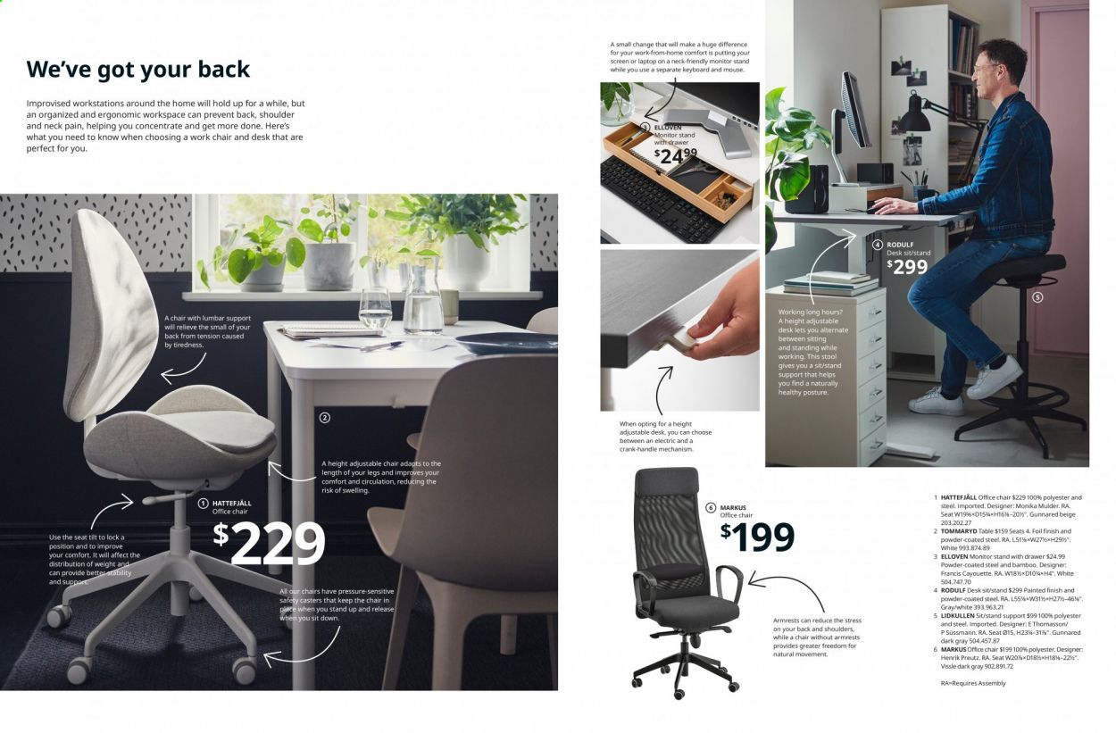 IKEA 2022 Working from home Promotions & Flyer Specials November 2022