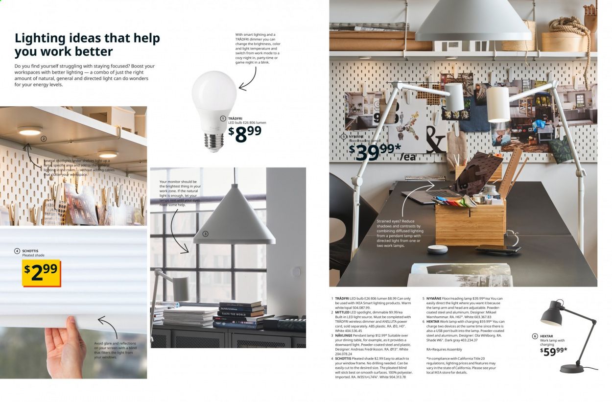 IKEA 2022 Working from home Promotions & Flyer Specials November 2022