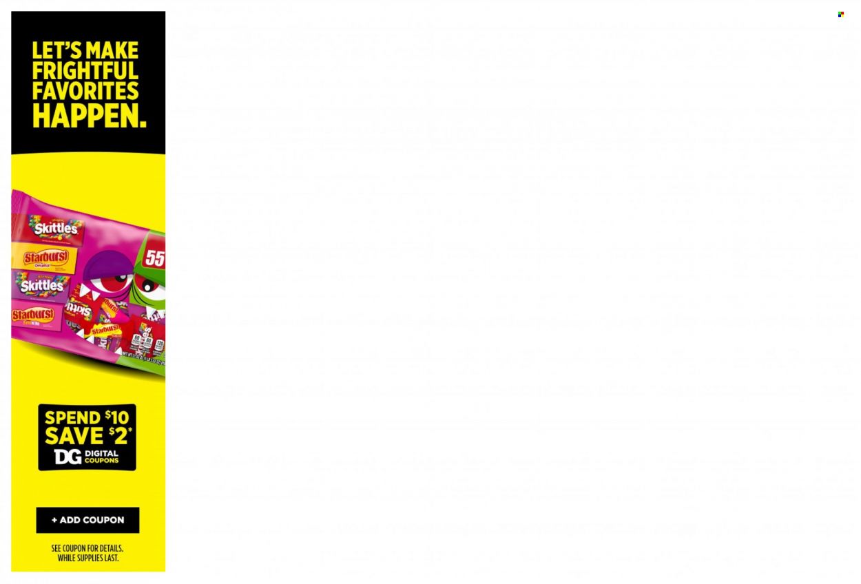 Dollar General (SC) Weekly Ad Flyer October 4 to October 11