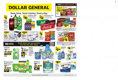 Dollar General (TN) Weekly Ad Flyer October 6 to October 13