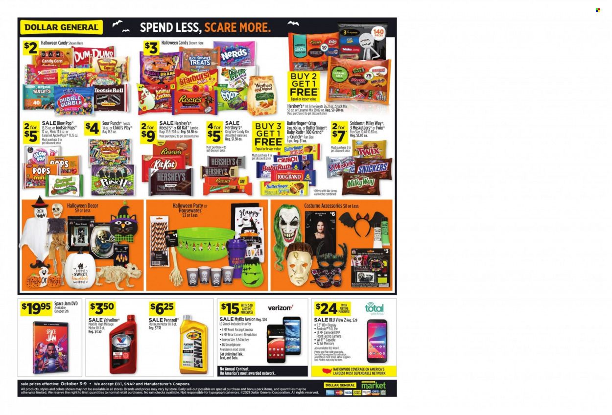 Dollar General (TN) Weekly Ad Flyer October 6 to October 13