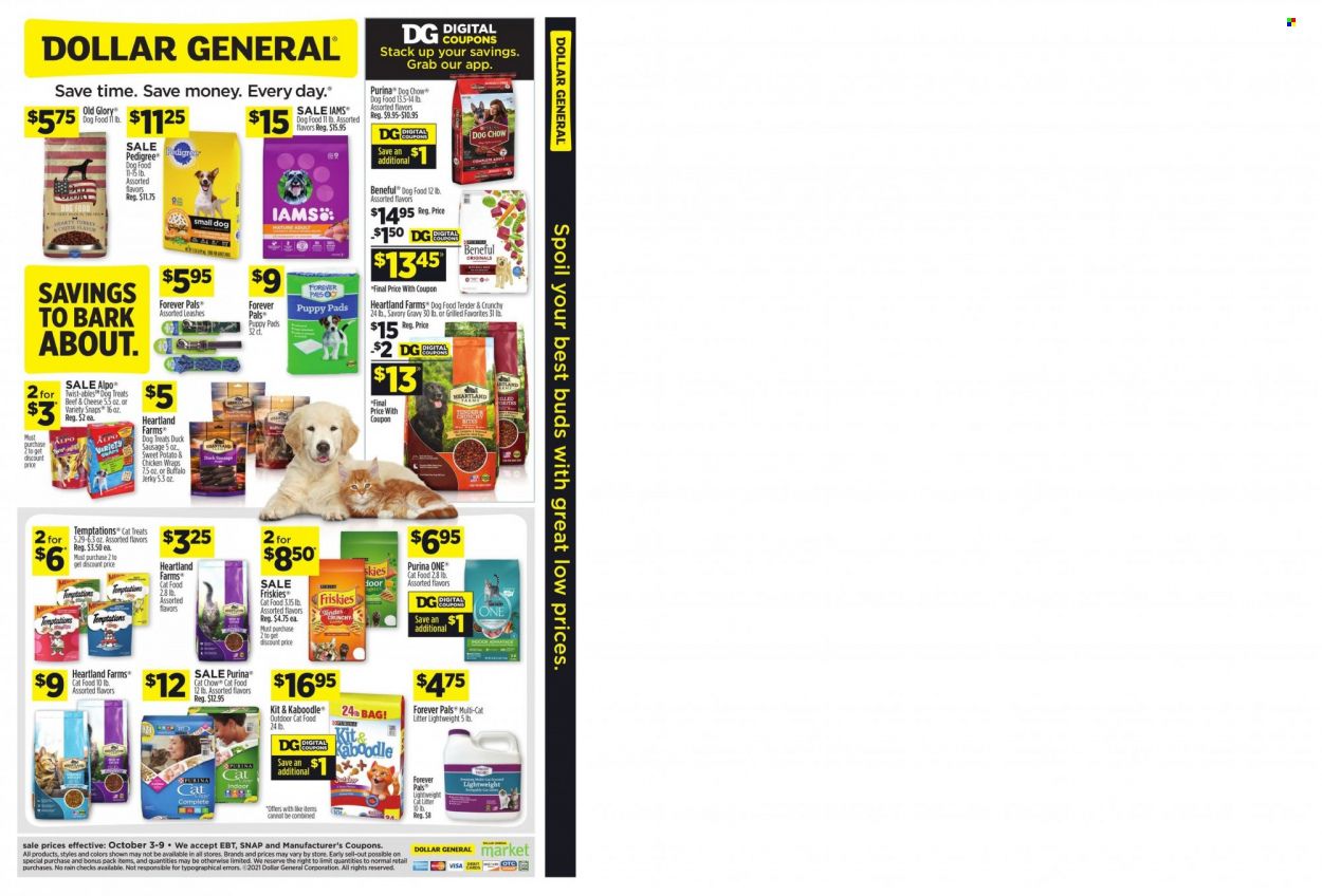 Dollar General (CA) Weekly Ad Flyer October 6 to October 13