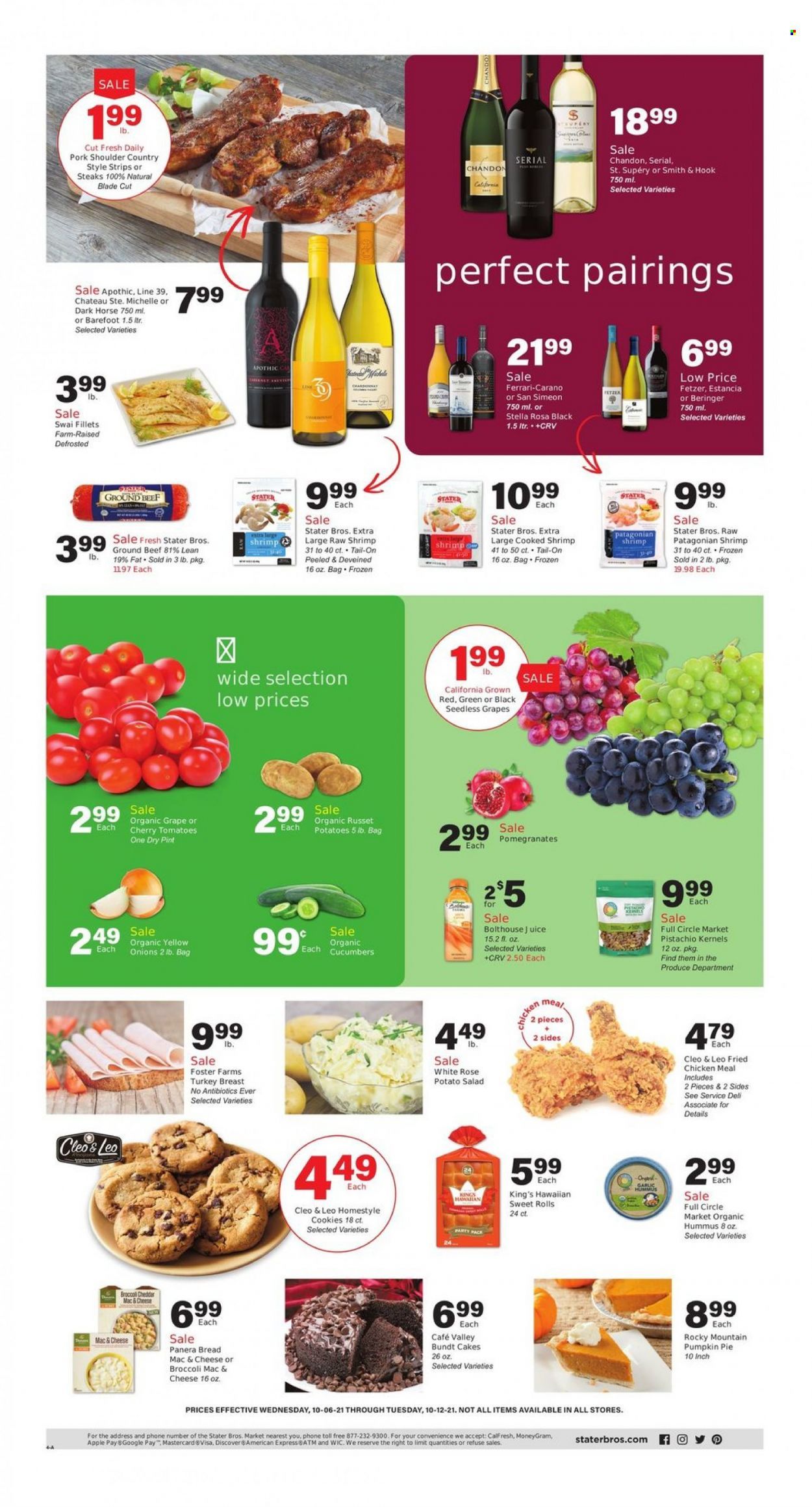 Stater Bros. (CA) Weekly Ad Flyer October 6 to October 13