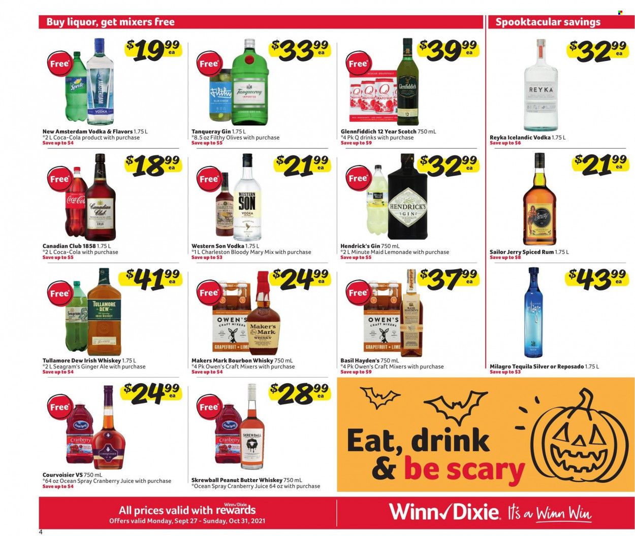 Winn Dixie (AL, FL, GA, LA) Weekly Ad Flyer October 6 to October 13