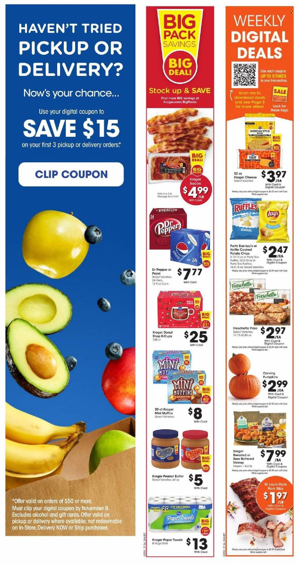 Kroger (GA, IL, LA, MI, OK, SC, TN, TX, VA) Weekly Ad Flyer October 6 to October 13