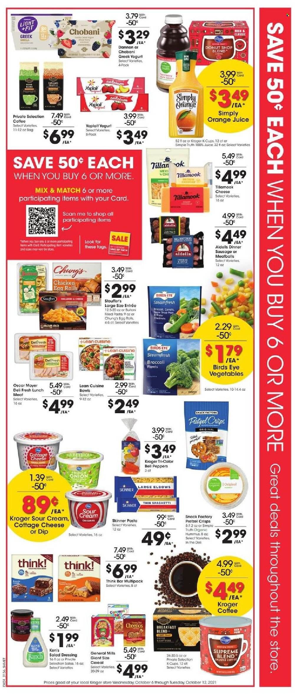 Kroger (GA, IL, LA, MI, OK, SC, TN, TX, VA) Weekly Ad Flyer October 6 to October 13