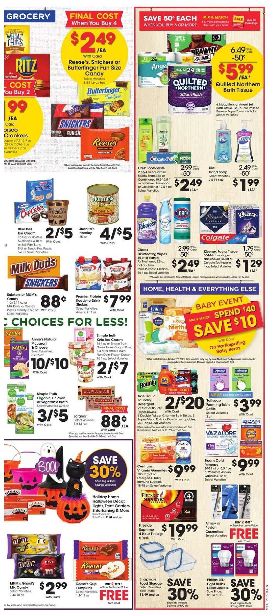 Kroger (GA, IL, LA, MI, OK, SC, TN, TX, VA) Weekly Ad Flyer October 6 to October 13
