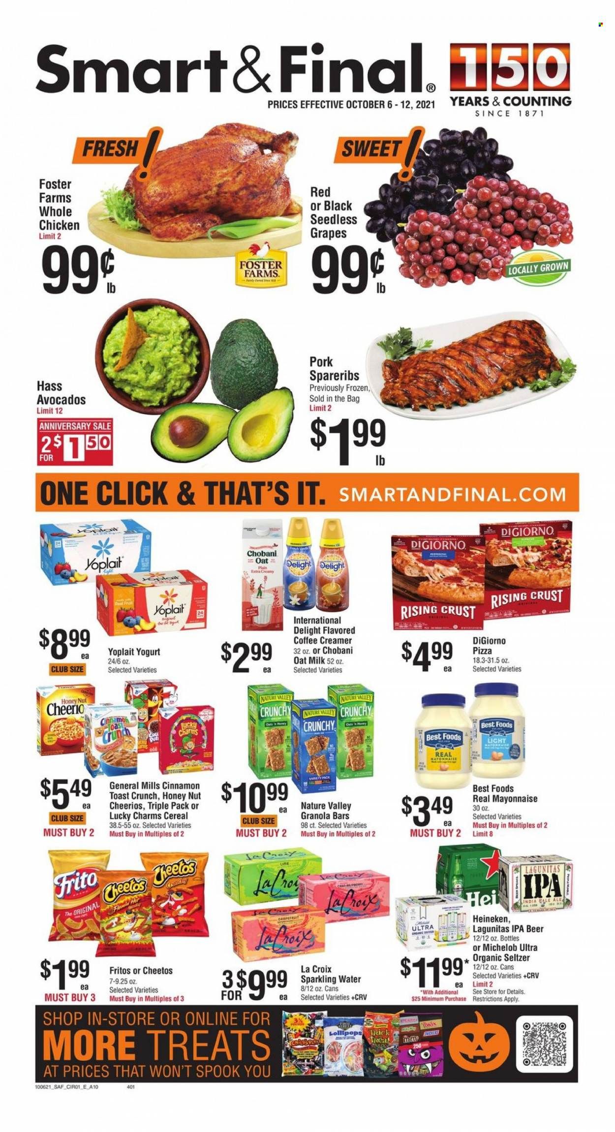 Smart & Final (AZ, CA) Weekly Ad Flyer October 6 to October 13