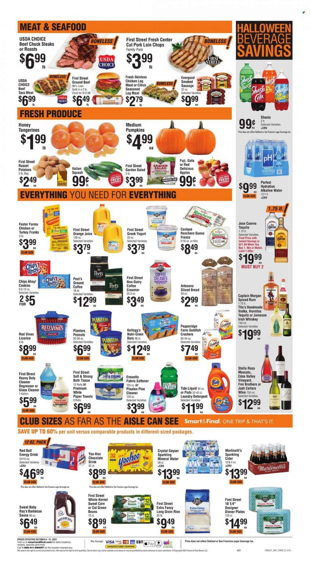 Smart & Final (AZ, CA) Weekly Ad Flyer October 6 to October 13