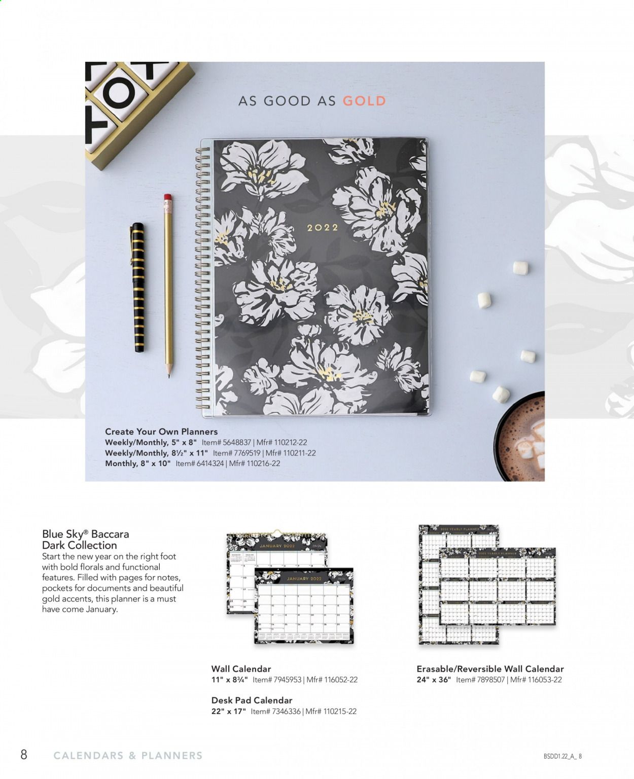 Office DEPOT Calendars & Planners 2022 Promotions & Flyer Specials January 2023