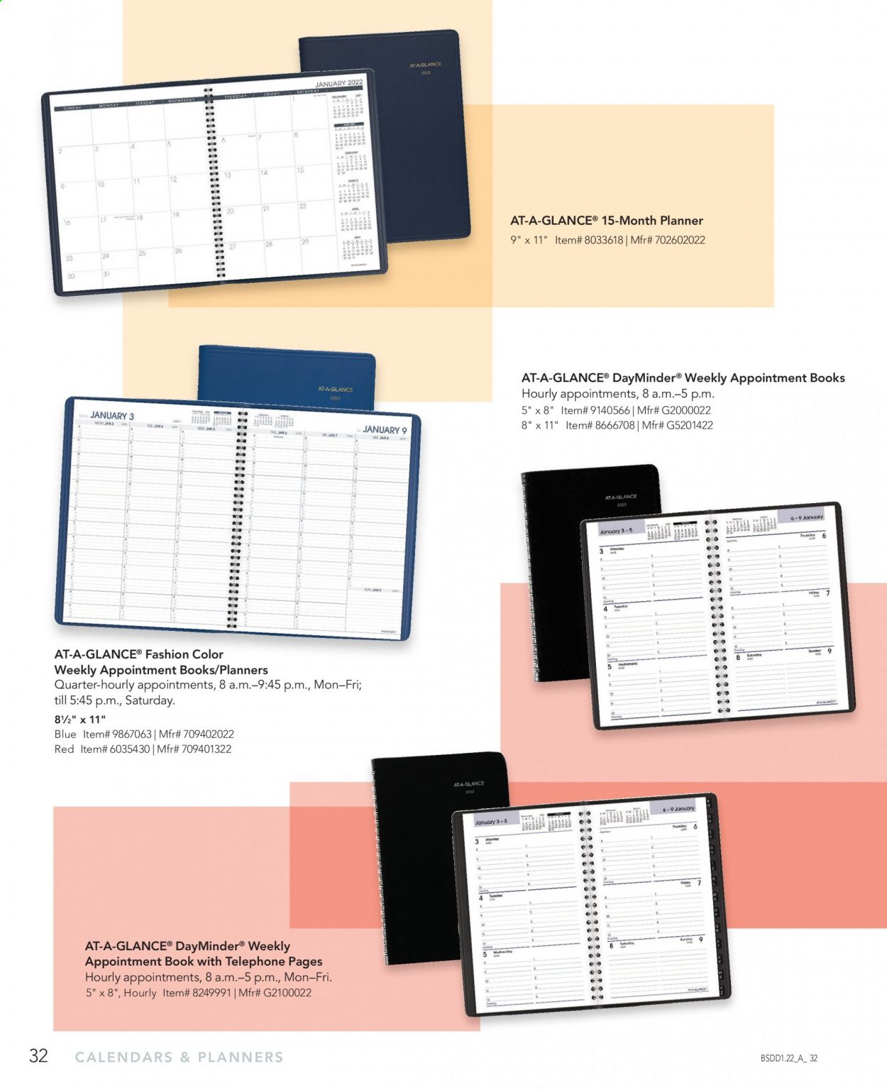 Office DEPOT Calendars & Planners 2022 Promotions & Flyer Specials January 2023
