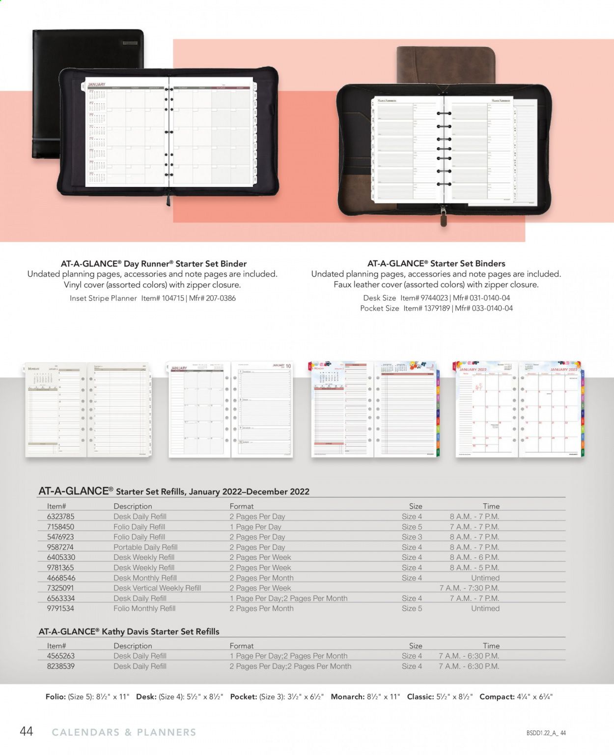 Office DEPOT Calendars & Planners 2022 Promotions & Flyer Specials January 2023